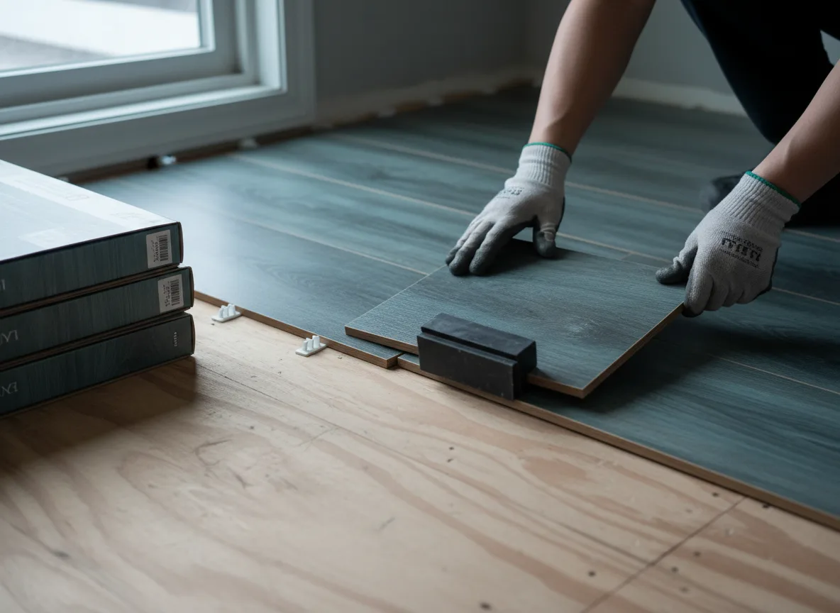 Luxury Vinyl Plank Installation company in Mott, ND